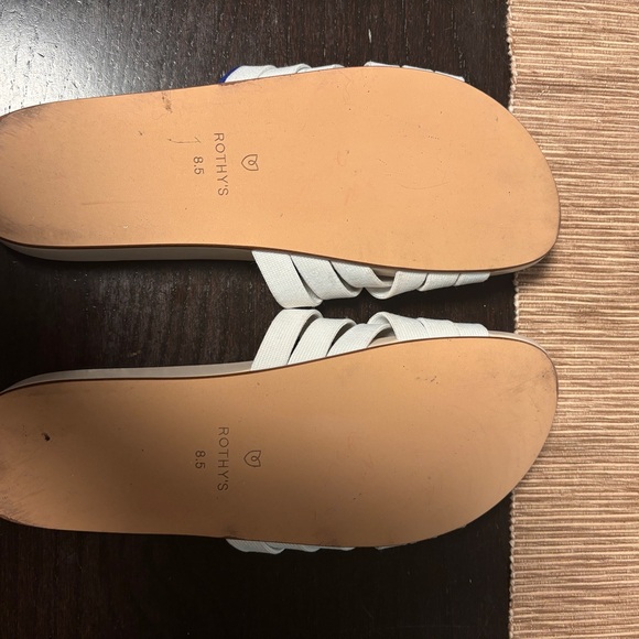 Sandals, the Slide, never worn, brand new.    Too small for me. - Picture 4 of 4